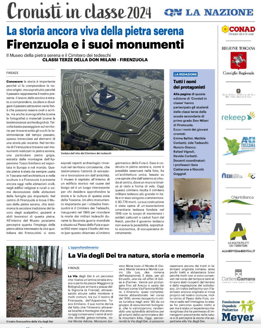 Articolo Cronisti Firenzuola